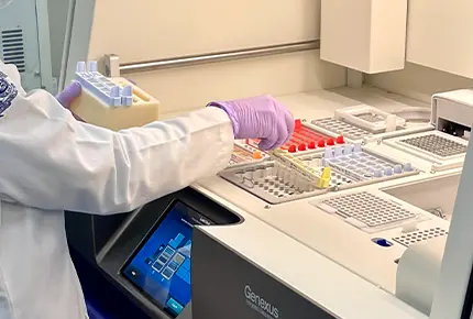 Laboratorio de biología molecular